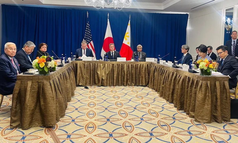 PH, US, Japan reaffirm commitment to promote peace, stability in South and East China seas